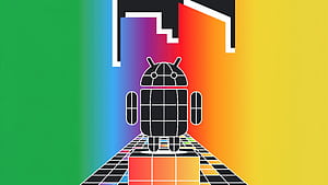 Android 15 Dark , Computer, HD wallpaper