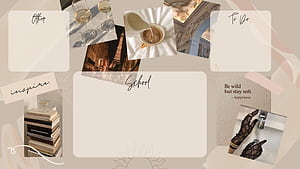 Computer Beige Winter, HD wallpaper