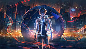 Anime Coder, HD wallpaper