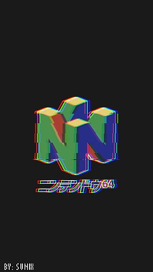 Colorful Letter N Wall Art, Aesthetic Nintendo, HD phone wallpaper