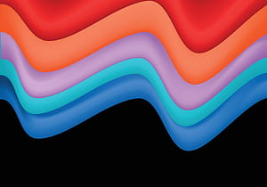 Abstract angled background with blue color, Abstract Angled Waves, HD wallpaper