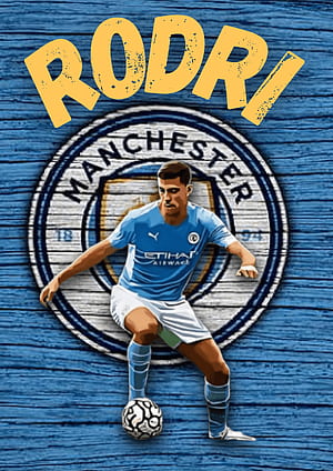 Made this Rodri poster, I'm new to digital art so please take it easy, HD phone wallpaper