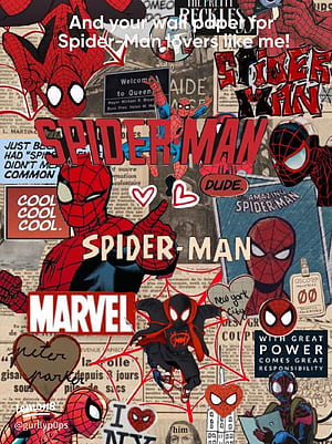 Awesome For Spider Man Fans!, Miles Morales Collage, HD phone wallpaper