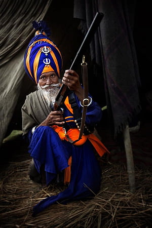 Nihang Sikh phone, Nihang Singh, HD phone wallpaper