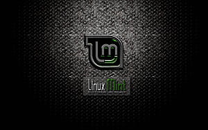 Dark Operating System Linux Mint Logo, Linux Cinnamon, HD wallpaper