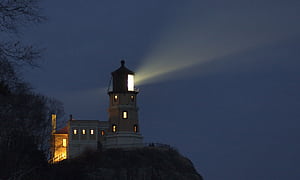 Split Rock, Split Rock Lighthouse, HD wallpaper