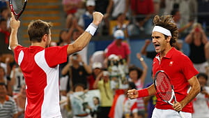 With Stan Wawrinka, Roger Federer's Olympic dream comes true, HD wallpaper