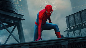 Spider Man With Great Power, spider-man-brand-new-day, spiderman, superheroes, artwork, art, digital-art, movies, 2026-movies, tom-holland, disney, marvel, HD wallpaper