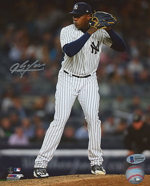 Aroldis Chapman Signed New York Yankees (Beckett COA), HD phone wallpaper