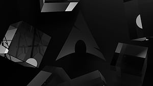 Dark Arch Linux, HD wallpaper