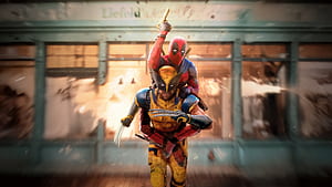 Deadpool & Wolverine, HD wallpaper