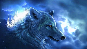 Element Wolf, HD wallpaper