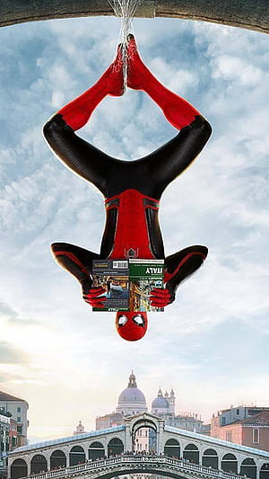 Spiderman Far From Home Poster, Spider Man, Poster, Superhero, Marvel Studios, Background, Spider-Man: Far From Home, HD phone wallpaper