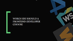 WHICH IDE SHOULD A FRONTEND DEVELOPER, HD wallpaper