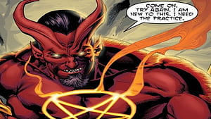 Who is DC's Sabbac? Origin explored about potential supervillain to Dwayne Johnson's 'Black Adam' in the upcoming DCEU film, HD wallpaper