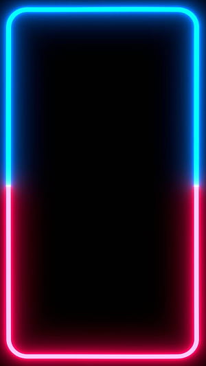 Blue Border, HD phone wallpaper