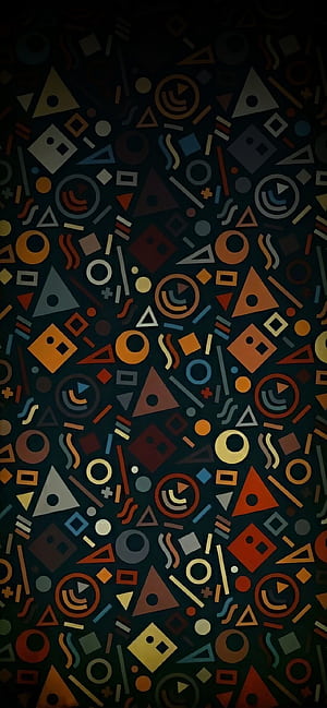 Creative Pattern. Dark & Light, HD phone wallpaper