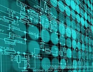 Binary Computer Dark Technology Hacker, Anti Virus, HD wallpaper