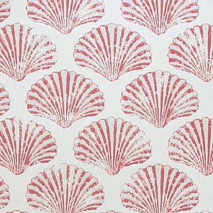 Scallop Shell Red, Shell Pattern, HD phone wallpaper