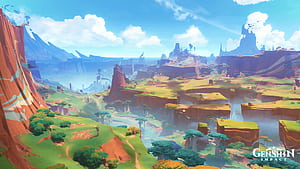 Natlan, Natlan Genshin impact, HD wallpaper