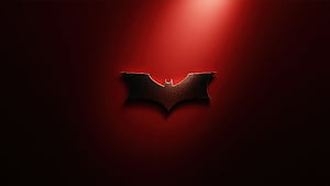 Gotham Dark Knight Logo, batman, superheroes, artwork, art, digital-art, logo, ai, HD wallpaper