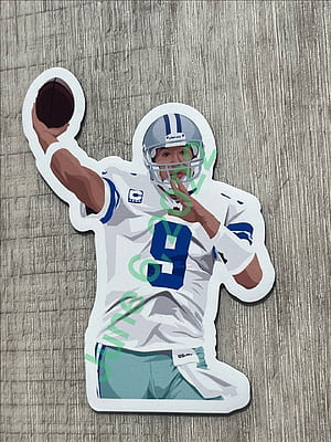 Tony Romo MAGNET Cowboys Die cut Vinyl NFL Vector art, HD phone wallpaper