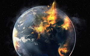 Earth Exploding, HD wallpaper