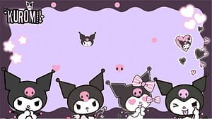 Kuromi Computer, HD wallpaper