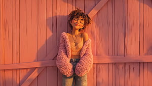 Asian Anime Girl Smiling, anime-girl, smile, artist, artwork, art, digital-art, ai, HD wallpaper