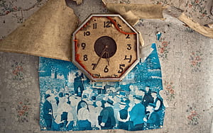 Clock Creative, clock, creative, HD wallpaper