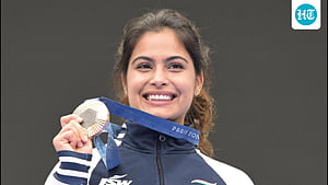 I am my own competition, says pistol ace Manu Bhaker, HD wallpaper