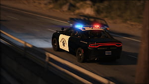 Code 3 V Galleries, CHP, HD wallpaper