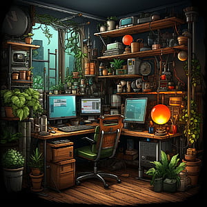 Programmer Playground, Programmer Room, HD phone wallpaper