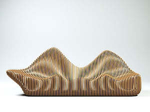 Parametric Bench, HD wallpaper