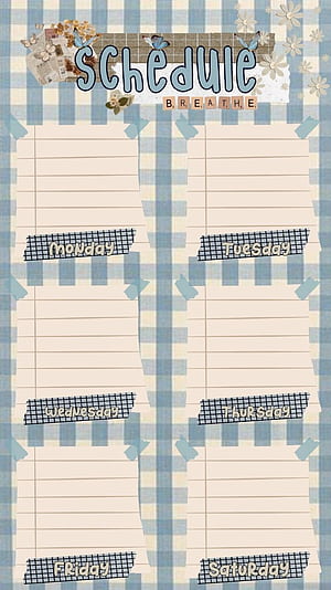 Class Schedule, HD phone wallpaper