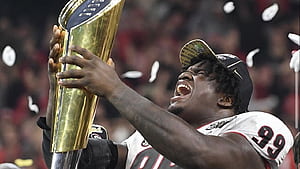 Jordan Davis Impresses During NFL Draft Preparation, HD wallpaper