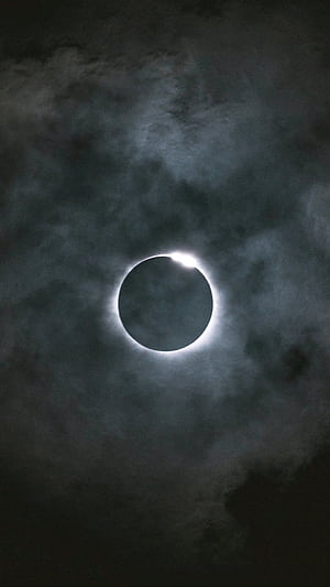 Eclipse, eclipse, nature, moon, HD phone wallpaper