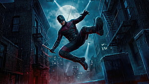 Daredevil Brooklyn Shadow, daredevil, daredevil-born-again, daredevil-born-again-season-2, marvel, tv-shows, superheroes, art, digital-art, artwork, HD wallpaper