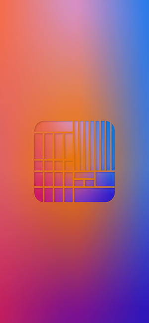 Gradient Apple M1 processor, HD phone wallpaper