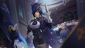 Clorinde, Clorinde Genshin Impact, HD wallpaper