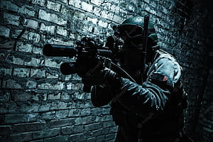 Combat Operator, HD wallpaper