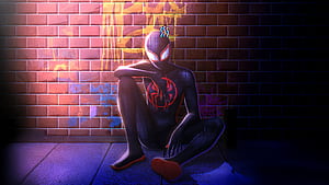 Miles Ahead The New Spider Man, spiderman, miles-morales, superheroes, artwork, art, digital-art, HD wallpaper