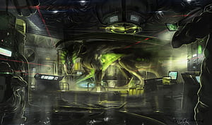 Lab experiments, Sci Fi Lab, HD wallpaper