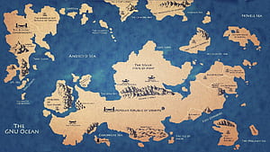 Westeros Map, HD wallpaper