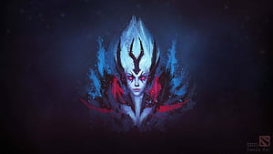 Dota 2 Background Vengeful Spirit, HD wallpaper
