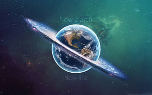 New Earth New Life Mac, New Planet, HD wallpaper