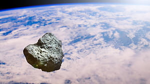 Asteroid to pass between Earth and moon in 500mph close encounter. Science, Climate & Tech News, Asteroid Approaching Earth, HD wallpaper