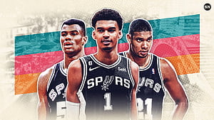 Spurs No. 1 NBA Draft picks: Victor Wembanyama faces astronomical expectations set by David Robinson, Tim Duncan, HD wallpaper