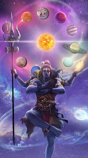 Shiva, art, Mahadev, spiritual phone, HD phone wallpaper