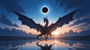 Dark Halo Dominion Dragon, dragon, artist, artwork, digital-art, deviantart, HD wallpaper